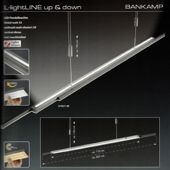 ZigBee Bankamp LED "L-LightLine" Up&Down